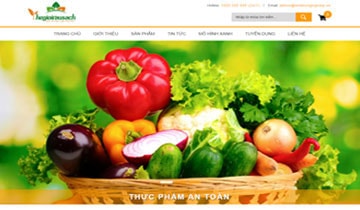 website nông sản